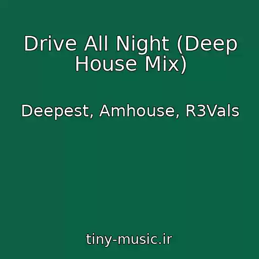 کاور آهنگ Drive All Night (Deep House Mix) از Deepest, Amhouse, R3Vals