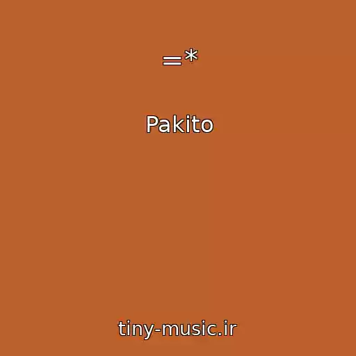 کاور آهنگ =* از Pakito