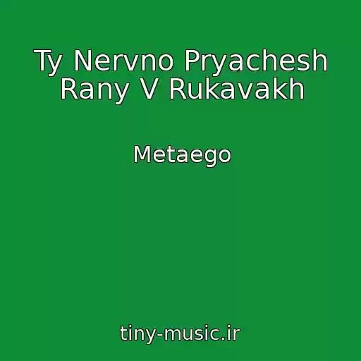 کاور آهنگ Ty Nervno Pryachesh Rany V Rukavakh از Metaego