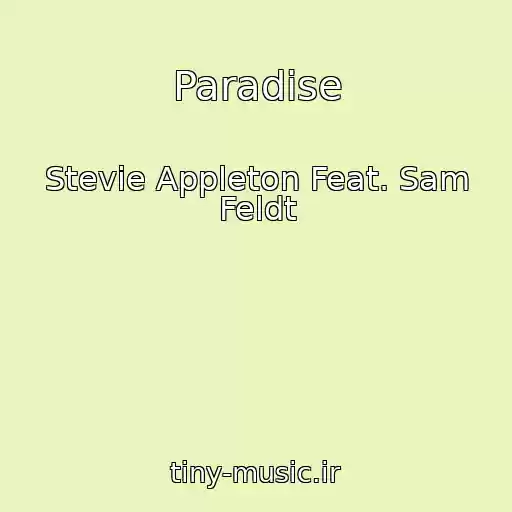 کاور آهنگ Paradise از Stevie Appleton Feat. Sam Feldt