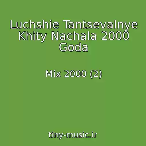 کاور آهنگ Luchshie Tantsevalnye Khity Nachala 2000 Goda از Mix 2000 (2)