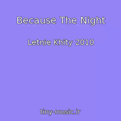 کاور آهنگ Because The Night از Letnie Khity 2010