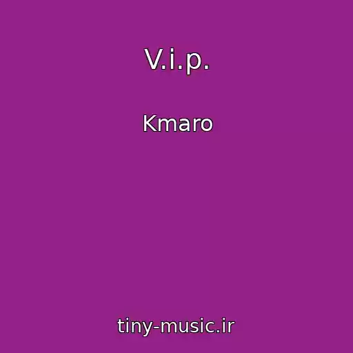کاور آهنگ V.i.p. از Kmaro