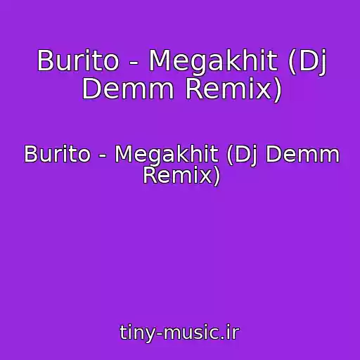 کاور آهنگ Burito - Megakhit (Dj Demm Remix) از Burito - Megakhit (Dj Demm Remix)