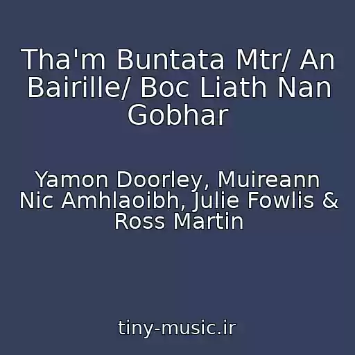 کاور آهنگ Tha'm Buntata Mtr/ An Bairille/ Boc Liath Nan Gobhar از Yamon Doorley, Muireann Nic Amhlaoibh, Julie Fowlis & Ross Martin