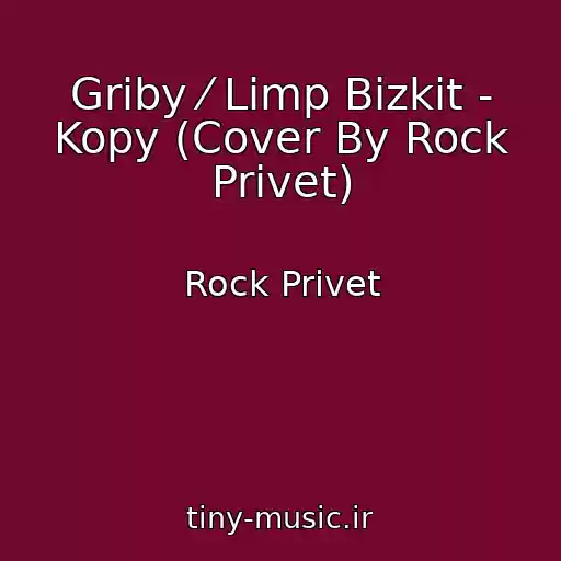کاور آهنگ Griby ⁄ Limp Bizkit - Kopy (Cover By Rock Privet) از Rock Privet