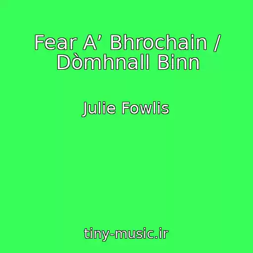 کاور آهنگ Fear A’ Bhrochain / Dòmhnall Binn از Julie Fowlis
