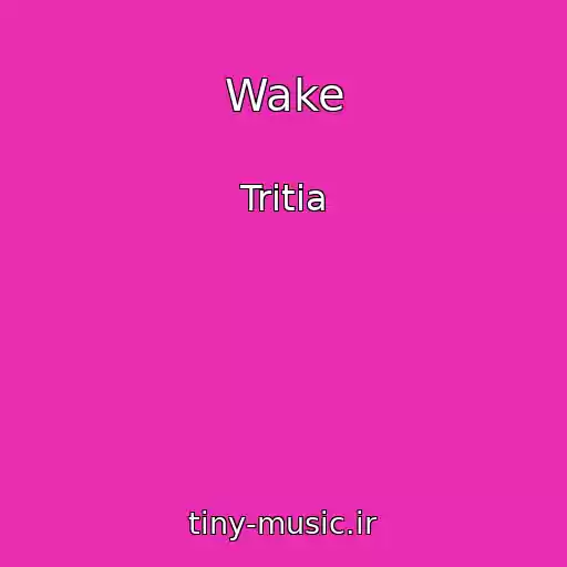 کاور آهنگ Wake از Tritia
