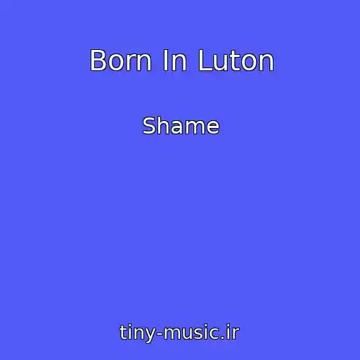کاور آهنگ Born In Luton از Shame