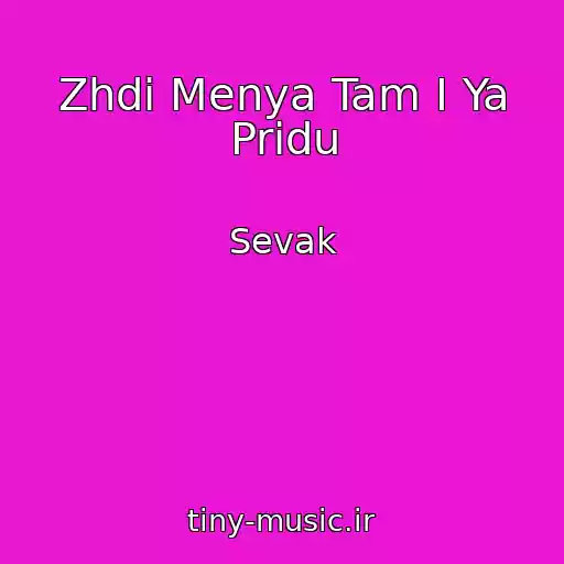 کاور آهنگ Zhdi Menya Tam I Ya Pridu از Sevak