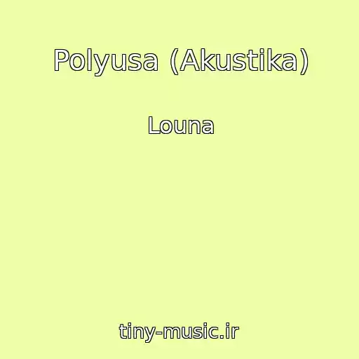 کاور آهنگ Polyusa (Akustika) از Louna