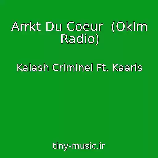 کاور آهنگ Arrkt Du Coeur  (Oklm Radio) از Kalash Criminel Ft. Kaaris