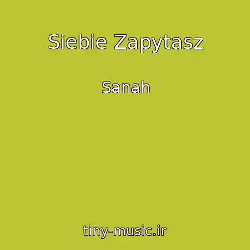 کاور آهنگ Siebie Zapytasz از Sanah