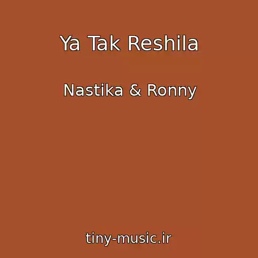 کاور آهنگ Ya Tak Reshila از Nastika & Ronny