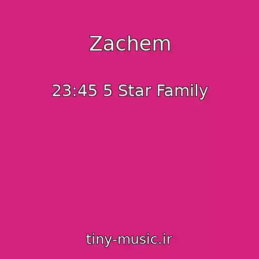 کاور آهنگ Zachem از 23:45 5 Star Family