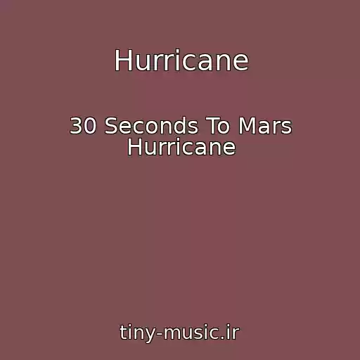 کاور آهنگ Hurricane از 30 Seconds To Mars Hurricane