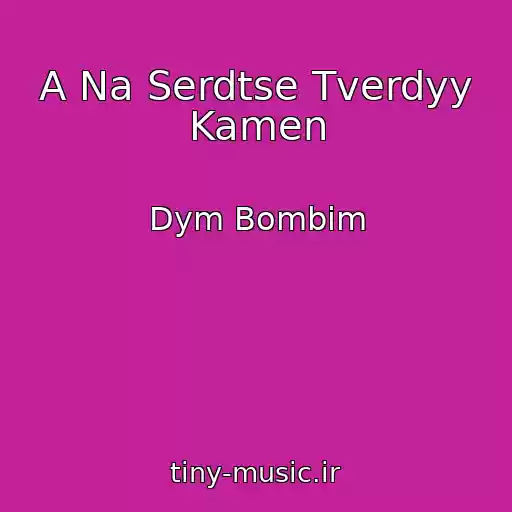کاور آهنگ A Na Serdtse Tverdyy Kamen از Dym Bombim