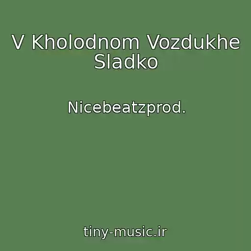 کاور آهنگ V Kholodnom Vozdukhe Sladko از Nicebeatzprod.