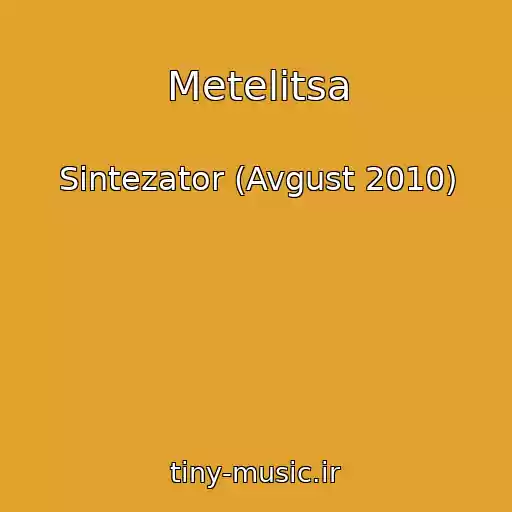 کاور آهنگ Metelitsa از Sintezator (Avgust 2010)