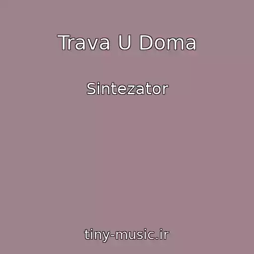 کاور آهنگ Trava U Doma از Sintezator