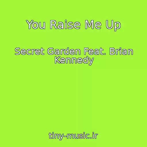 کاور آهنگ You Raise Me Up از Secret Garden Feat. Brian Kennedy
