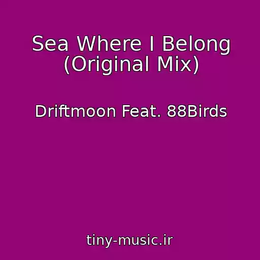 کاور آهنگ Sea Where I Belong (Original Mix) از Driftmoon Feat. 88Birds