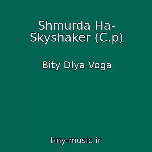 کاور آهنگ Shmurda Ha- Skyshaker (C.p) از Bity Dlya Voga