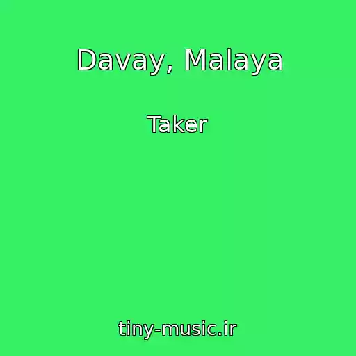 کاور آهنگ Davay, Malaya از Taker