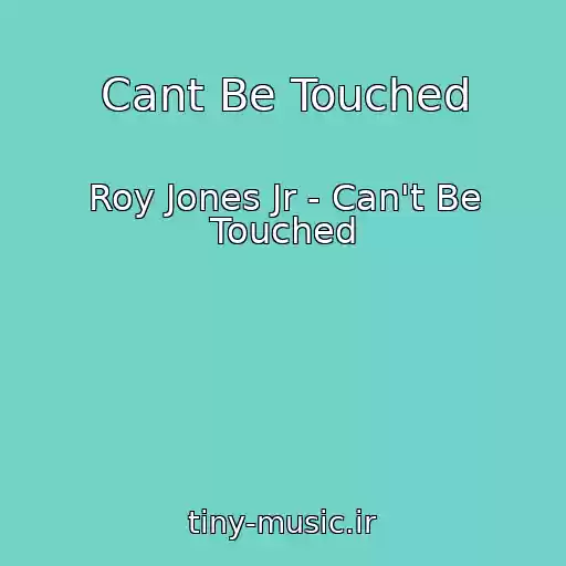 کاور آهنگ Cant Be Touched از Roy Jones Jr - Can't Be Touched