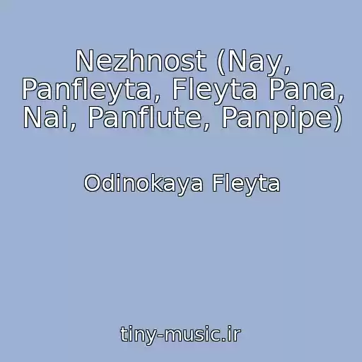 کاور آهنگ Nezhnost (Nay, Panfleyta, Fleyta Pana, Nai, Panflute, Panpipe) از Odinokaya Fleyta
