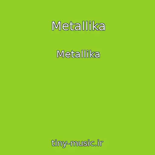 کاور آهنگ Metallika از Metallika