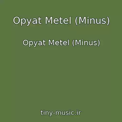 کاور آهنگ Opyat Metel (Minus) از Opyat Metel (Minus)