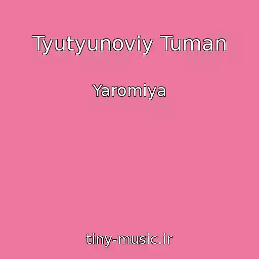 کاور آهنگ Tyutyunoviy Tuman از Yaromiya