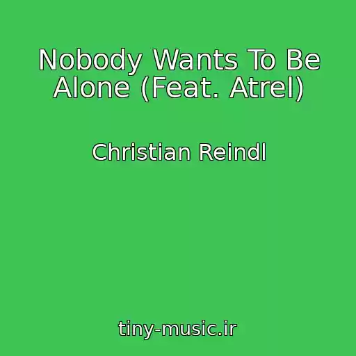 کاور آهنگ Nobody Wants To Be Alone (Feat. Atrel) از Christian Reindl