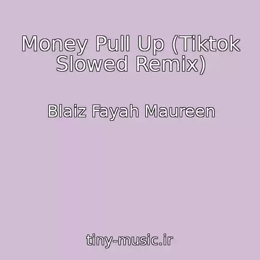 کاور آهنگ Money Pull Up (Tiktok Slowed Remix) از Blaiz Fayah Maureen