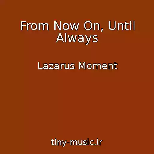 کاور آهنگ From Now On, Until Always از Lazarus Moment