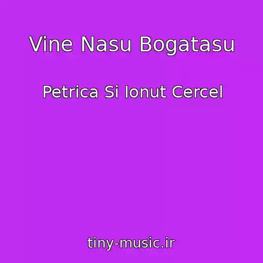 کاور آهنگ Vine Nasu Bogatasu از Petrica Si Ionut Cercel