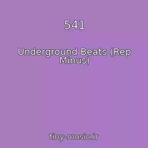 کاور آهنگ 541 از Underground Beats (Rep Minus)