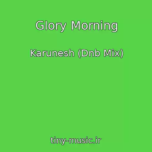 کاور آهنگ Glory Morning از Karunesh (Dnb Mix)