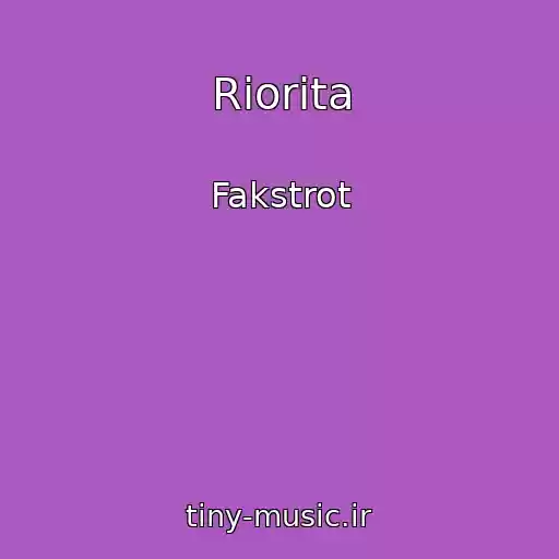 کاور آهنگ Riorita از Fakstrot
