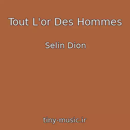 کاور آهنگ Tout L'or Des Hommes از Selin Dion
