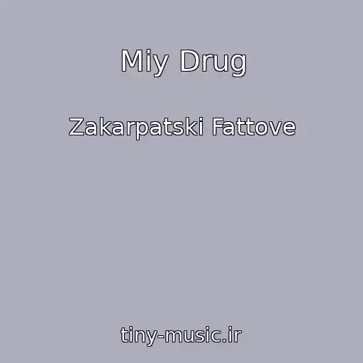 کاور آهنگ Mіy Drug از Zakarpatskі Fattove