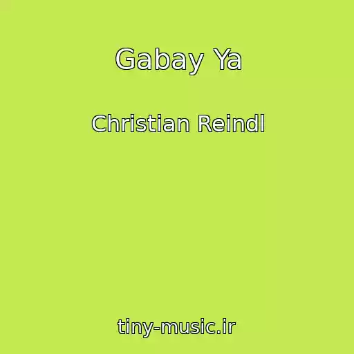 کاور آهنگ Gabay Ya از Christian Reindl