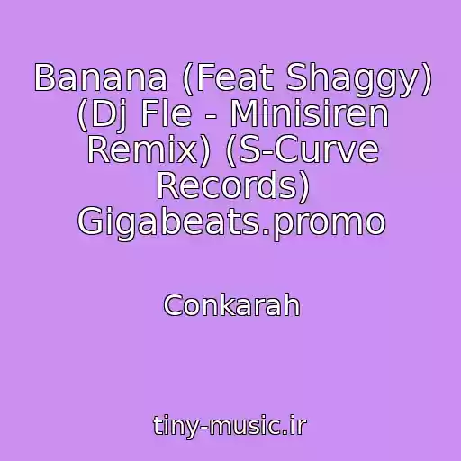 کاور آهنگ Banana (Feat Shaggy) (Dj Fle - Minisiren Remix) (S-Curve Records) Gigabeats.promo از Conkarah