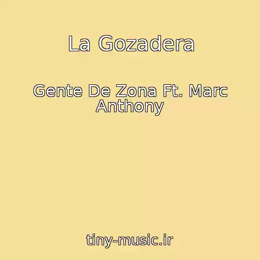 کاور آهنگ La Gozadera از Gente De Zona Ft. Marc Anthony