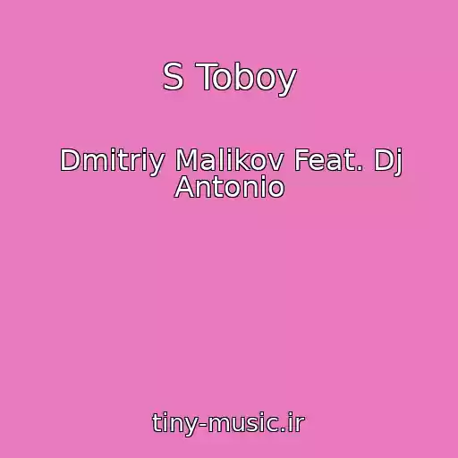 کاور آهنگ S Toboy از Dmitriy Malikov Feat. Dj Antonio