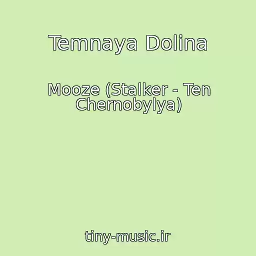 کاور آهنگ Temnaya Dolina از Mooze (Stalker - Ten Chernobylya)