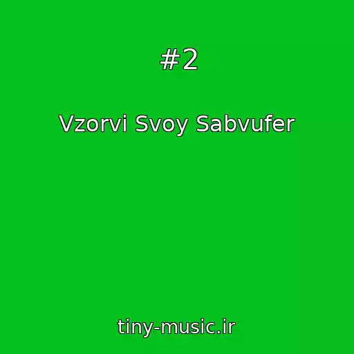 کاور آهنگ #2 از Vzorvi Svoy Sabvufer