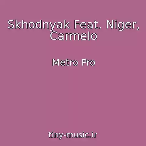 کاور آهنگ Skhodnyak Feat. Niger, Carmelo از Metro Pro