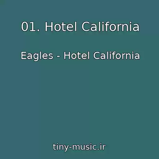 کاور آهنگ 01. Hotel California از Eagles - Hotel California